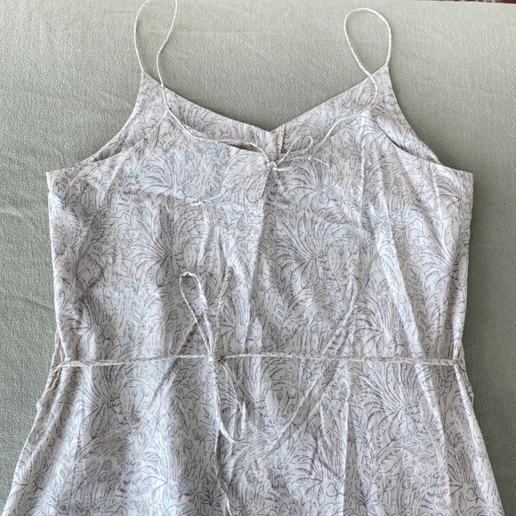 Metiseko 100% Organic Cotton sundress from Vietnam sz Small with tie straps NWOT - Picture 6 of 15